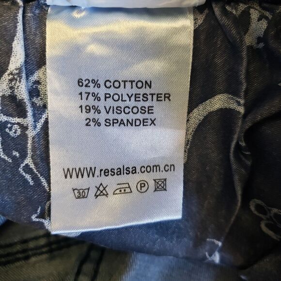 RESALSA Slim Straight Leg Jeans Made in Turkey - Picture 12 of 12